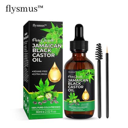 flysmus™ PureGrowth Jamaikanisches Schwarzes Rizinusöl
