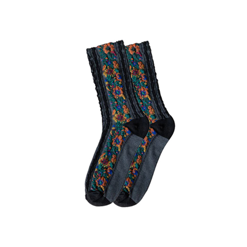 IonFit™ HeatDetox Floral Socken